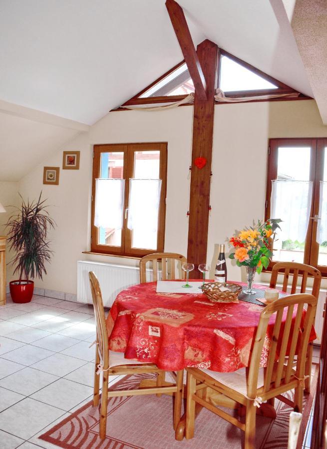 Gîte La Maison Bleue Bergheim Eksteriør billede